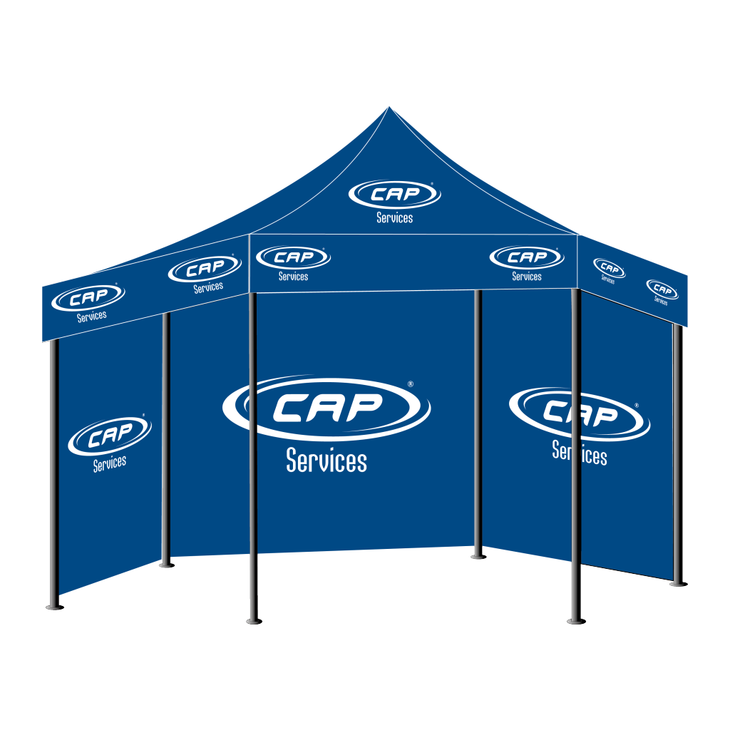 Hexagonal foldable tent - CAP Mer et Montagne